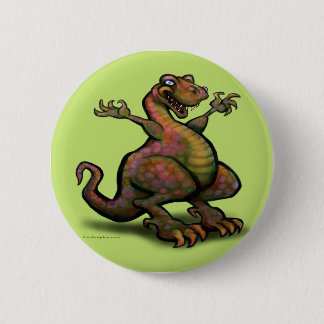 Badge Rond 5 Cm T-Rex