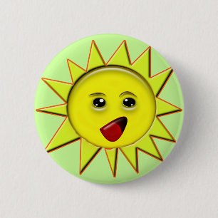 Badge Rond 5 Cm T-shirt Cadeaux d'énergie solaire et produits prom