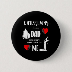 Badge Rond 5 Cm T-shirt d'appréciation pour les soignants de l'amo