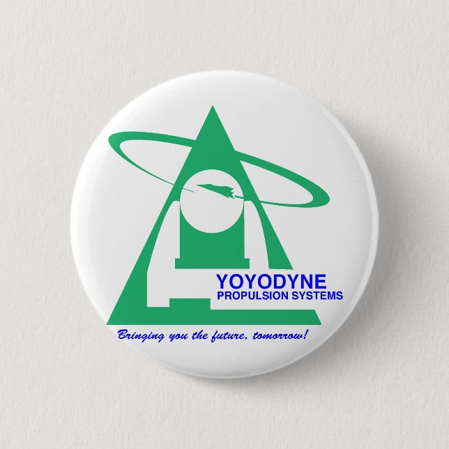 Badge Rond 5 Cm T-shirt de propulsion de Yoyodyne (Devant)
