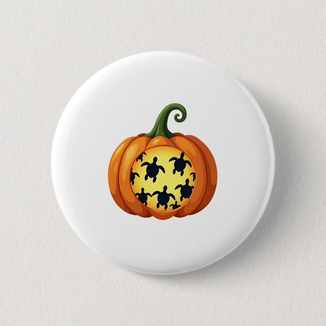 Badge Rond 5 Cm T-shirt d'Halloween (Devant)