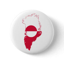 T-Shirt drapeau du Groenland dans le pays