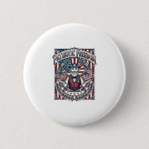 Badge Rond 5 Cm T-shirt graphique vectoriel amateur de donut patri