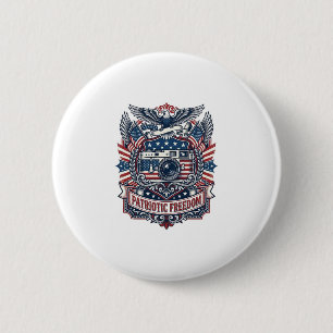 Badge Rond 5 Cm T-shirt graphique vectoriel pour amateur d'apparei