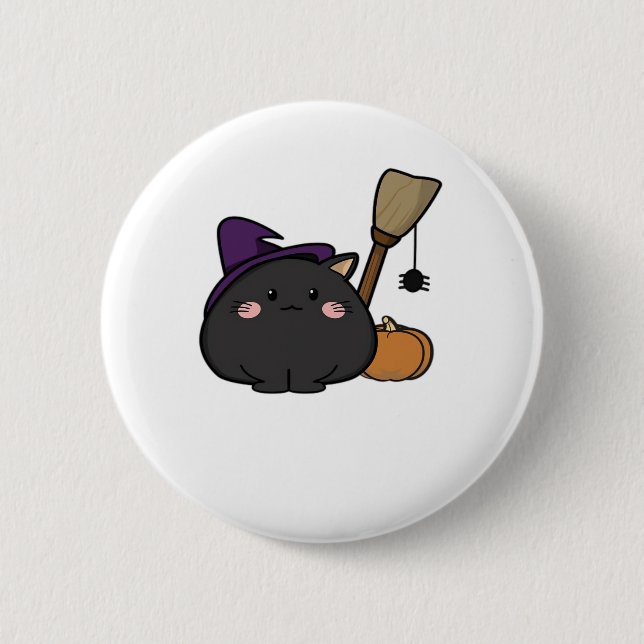 Badge Rond 5 Cm T-shirt Halloween surdimensionné (Devant)