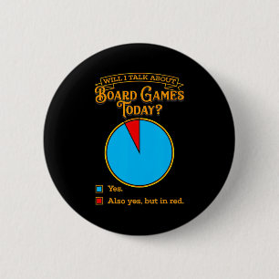 Badge Rond 5 Cm T Shirt pour passionné de jeu de société