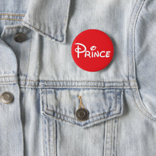 Badge Rond 5 Cm T-shirt Prince du Jour le Plus Magique