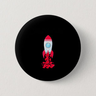Badge Rond 5 Cm T-shirt spatial Love You To The Moon And Back Vale
