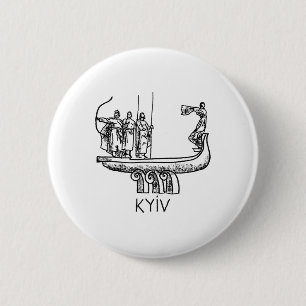 Badge Rond 5 Cm T Shirt Tee Legendary Founders Of Kiev Kyiv Ukrain