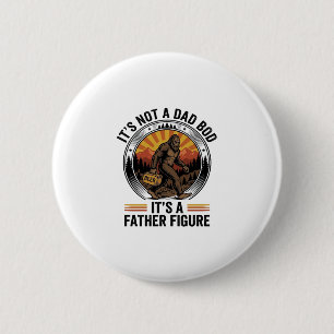 Badge Rond 5 Cm T-Shirt Vintage Bière Figure Paternelle Bigfoot Dr