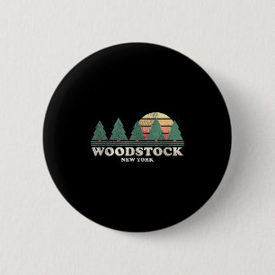 Badge Rond 5 Cm T-shirt vintage Ny design rétro des années 70