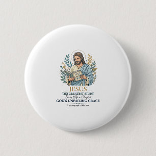 Badge Rond 5 Cm T-shirt vintage pour maman scrapbooking Jésus pour