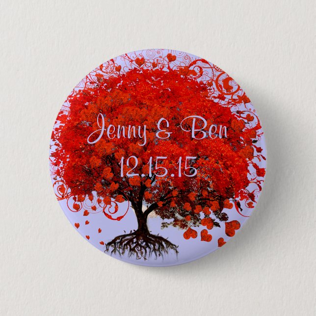 Badge Rond 5 Cm T-Shirts, Cadeaux, Stickers & Favoriser Mariage Ar (Devant)