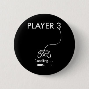 Badge Rond 5 Cm T-shirts d'annonce de grossesse pour joueurs