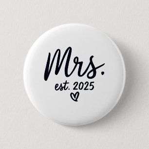 Badge Rond 5 Cm T-shirts de fiançailles pour adultes unisexes M. e