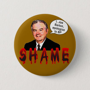 Badge Rond 5 Cm T-shirts de HONTE de Joe Barton, boutons