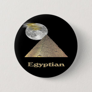 Badge Rond 5 Cm T-shirts égyptiens et plus de pyramide