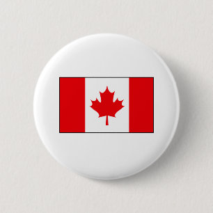 Badge Rond 5 Cm T-shirts et cadeaux canadiens de drapeau