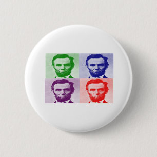 Badge Rond 5 Cm T-shirts et cadeaux d'Abraham Lincoln