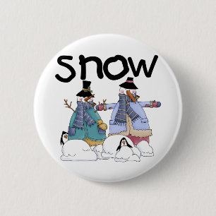Badge Rond 5 Cm T-shirts et cadeaux d'amis de neige