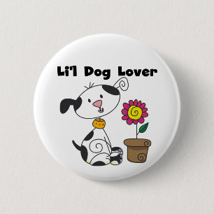 Badge Rond 5 Cm T-shirts et cadeaux d'amoureux des chiens de