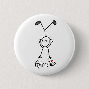Badge Rond 5 Cm T-shirts et cadeaux de base pour gymnaste masculin