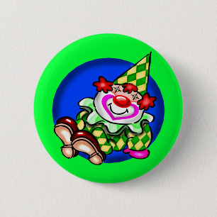 Badge Rond 5 Cm T-shirts et cadeaux de clown de cirque d'enfants