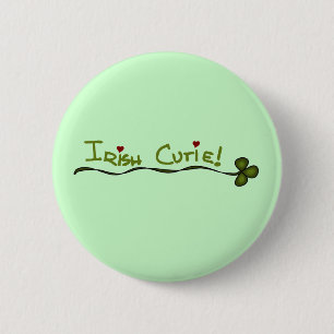 Badge Rond 5 Cm T-shirts et cadeaux de Cutie d'Irlandais
