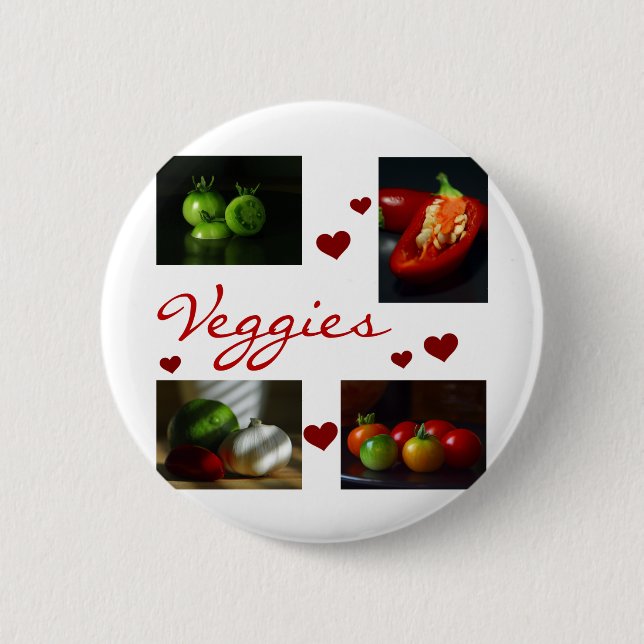 Badge Rond 5 Cm T-shirts et cadeaux de légume (Devant)