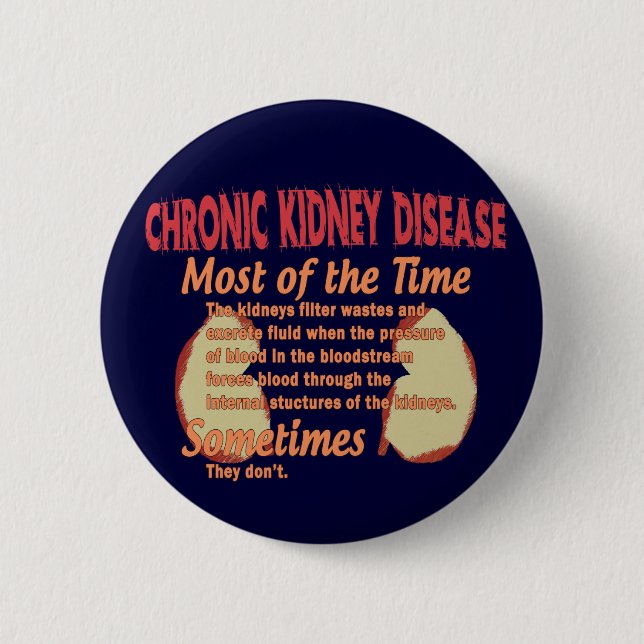 Badge Rond 5 Cm T-shirts et cadeaux de néphrologie (Devant)