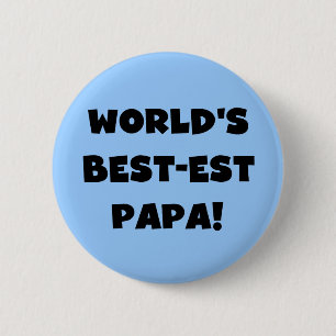 Badge Rond 5 Cm T-shirts et cadeaux de papa du Meilleur-est du