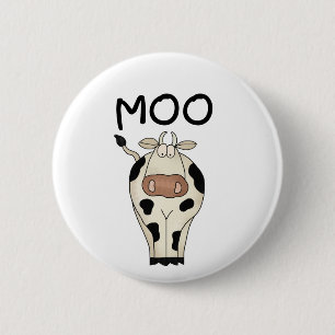 Badge Rond 5 Cm T-shirts et cadeaux de vache à MOO