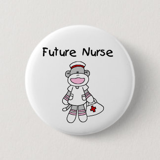 Badge Rond 5 Cm T-shirts et cadeaux d'infirmière pour l'avenir du 