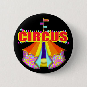 Badge Rond 5 Cm T-shirts et cadeaux du cirque de l'enfant
