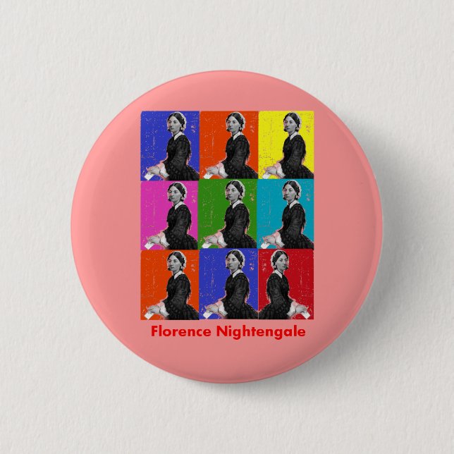 Badge Rond 5 Cm T-shirts et cadeaux du nightengale POPART de (Devant)