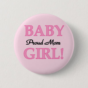 Badge Rond 5 Cm T-shirts et cadeaux fiers de bébé de maman