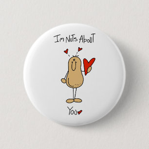 Badge Rond 5 Cm T-shirts et Cadeaux Fou de Toi