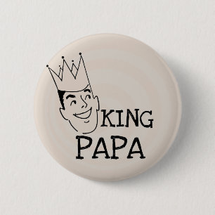 Badge Rond 5 Cm T-shirts et cadeaux King Papa