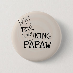 Badge Rond 5 Cm T-shirts et cadeaux King Papaw