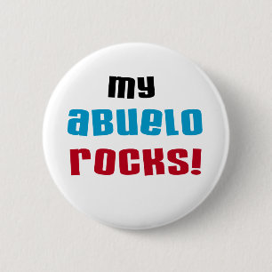Badge Rond 5 Cm T-shirts et cadeaux My Abuelo Rocks