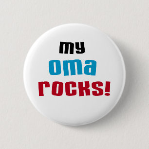 Badge Rond 5 Cm T-shirts et cadeaux My Oma Rocks