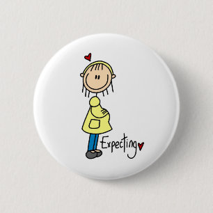 Badge Rond 5 Cm T-shirts et cadeaux pour future maman