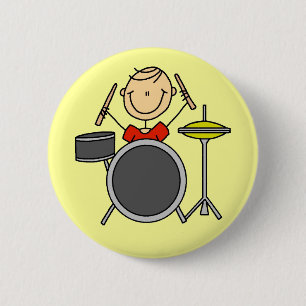 Badge Rond 5 Cm T-shirts et cadeaux pour homme avec personnage bât