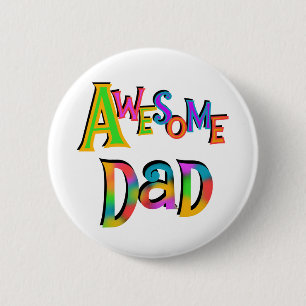 Badge Rond 5 Cm T-shirts et cadeaux superbes papa