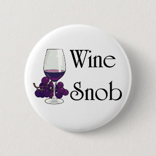 Badge Rond 5 Cm T-shirts snob et cadeaux de vin