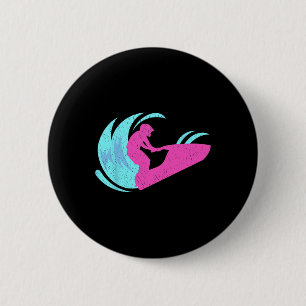 Badge Rond 5 Cm T Shirts Vintage Jet Ski Stand Up Ski Hiver Sp