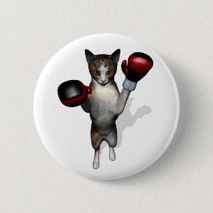 Badge Rond 5 Cm Tabby Boxer