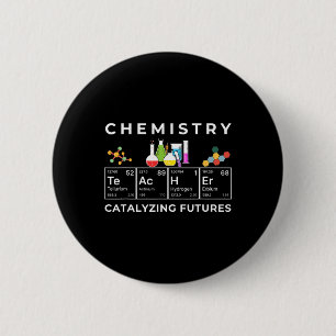 Badge Rond 5 Cm Table périodique de l'enseignant en chimie Catalys