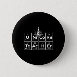 Badge Rond 5 Cm Tableau Périodique Des Éléments Enseignant De La C