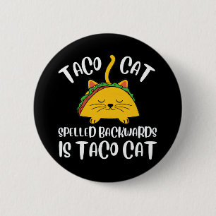 Badge Rond 5 Cm Taco Cat